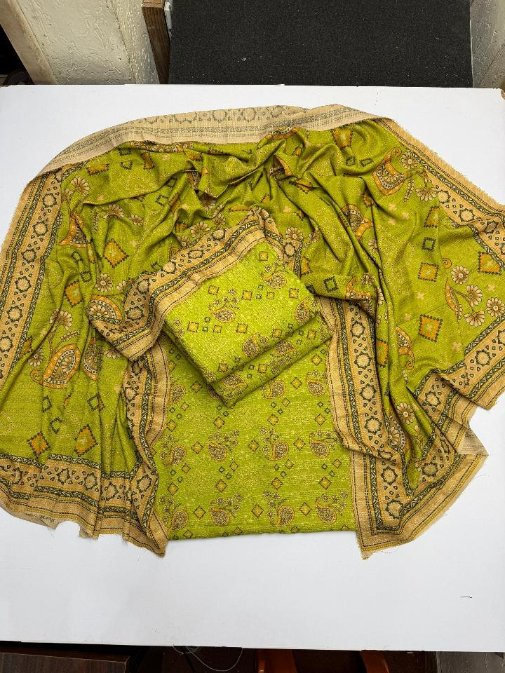 Dhanak Allover 3Pc Suit
